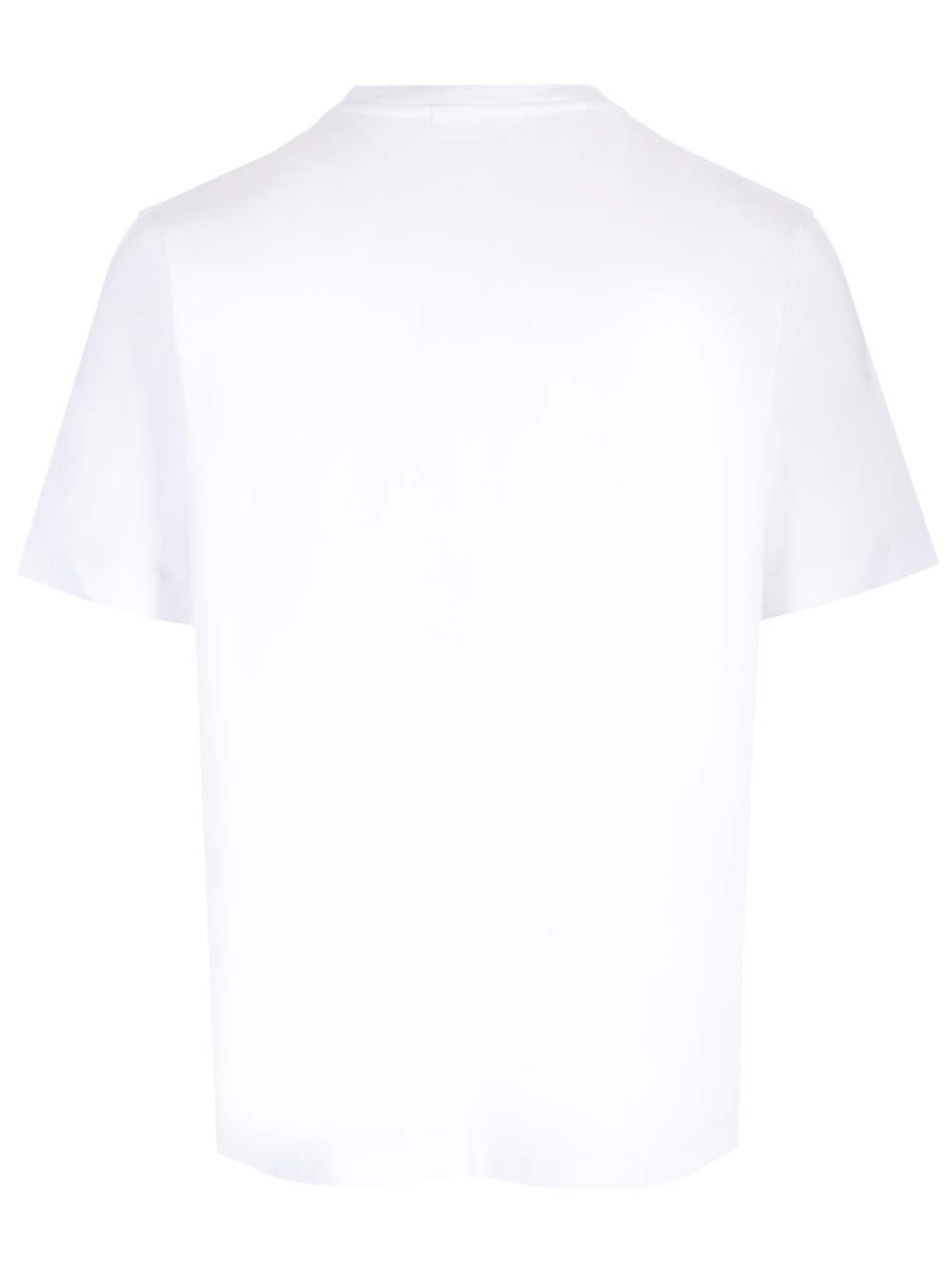 Shop Maison Kitsuné Signature T-shirt In White Black