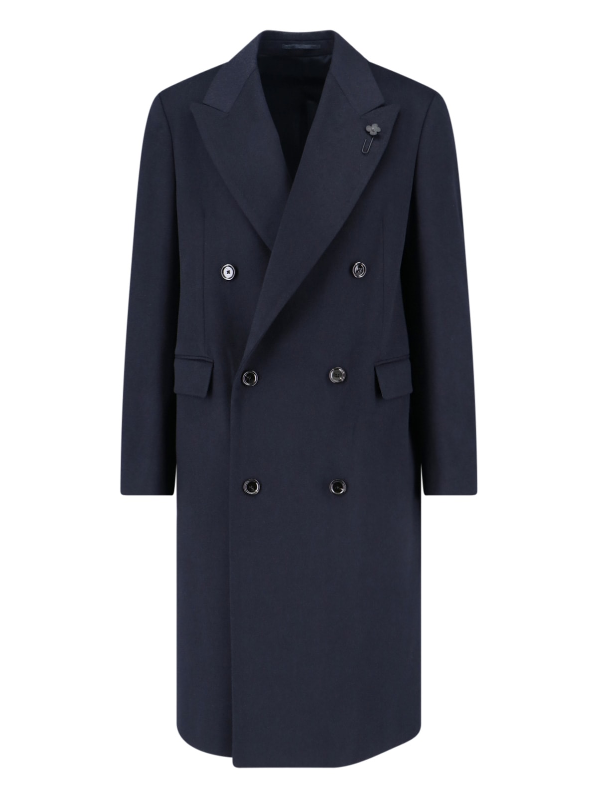 Double-breasted Virgin Wool Coat