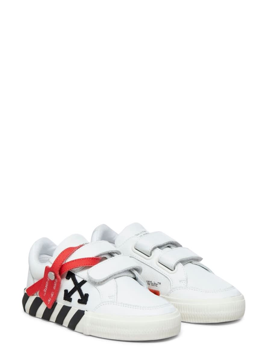 Off-white Kids' Sneakers Low Vulcanized In White