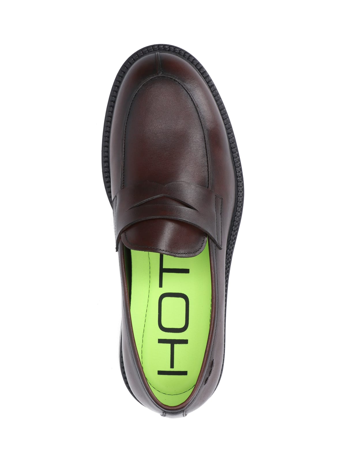 Shop Alexander Hotto Cut-out Loafers In Brown