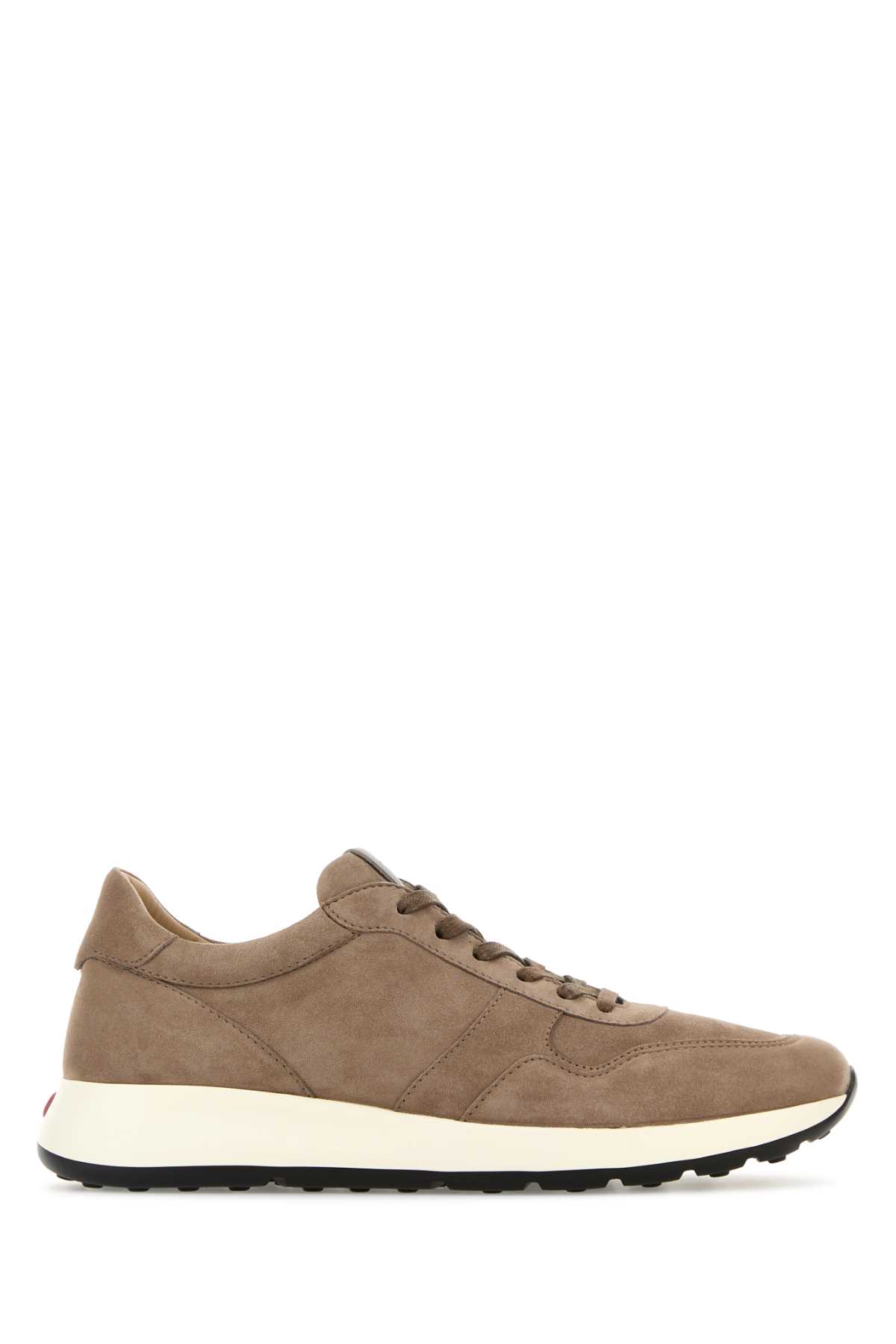 Tod's Red Dot Suede Sneakers By Pashmy In Brown