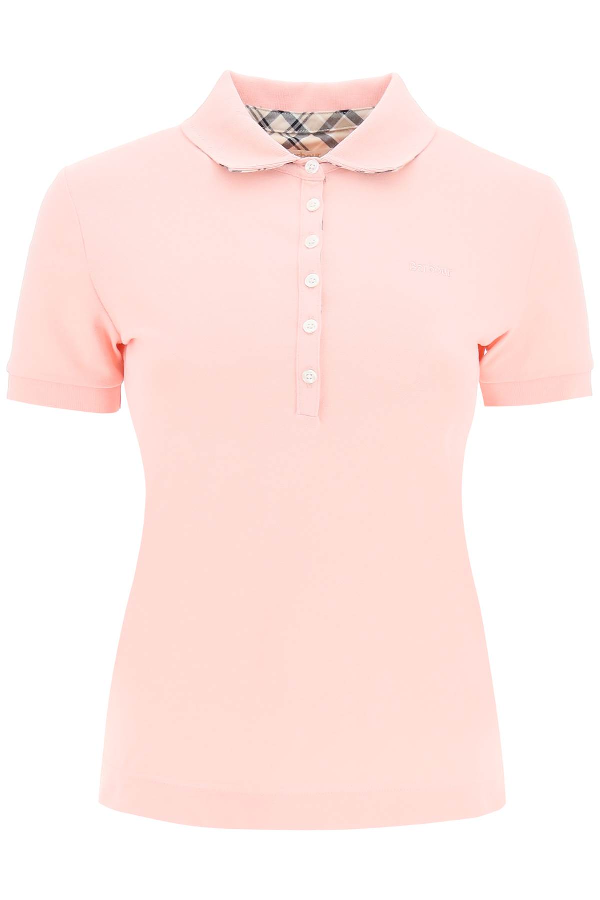 BARBOUR CLASSIC POLO WITH EMBROIDERED LOGO DETAIL
