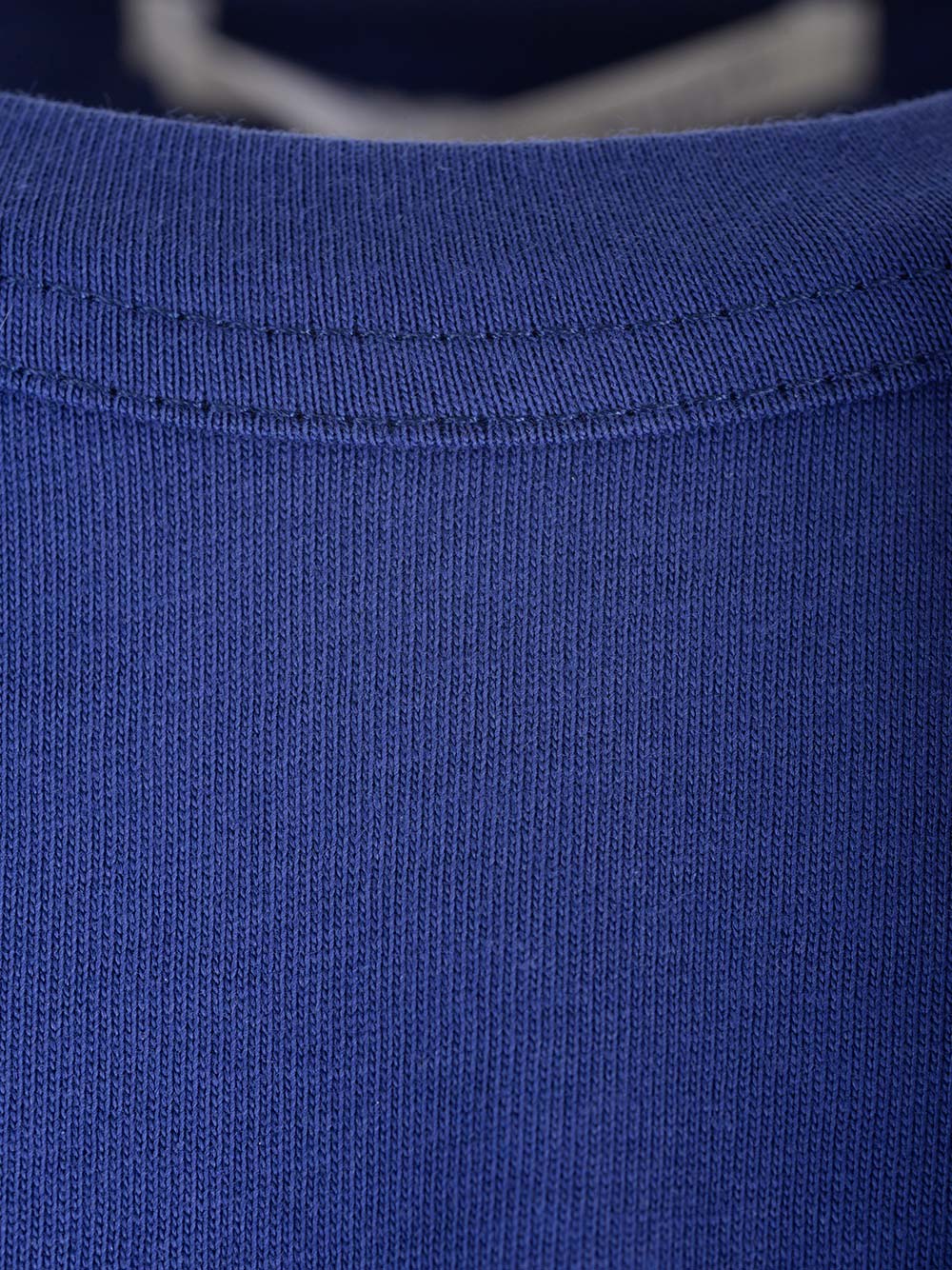 Shop Comme Des Garçons Shirt Electric Blue Over T-shirt In Navy