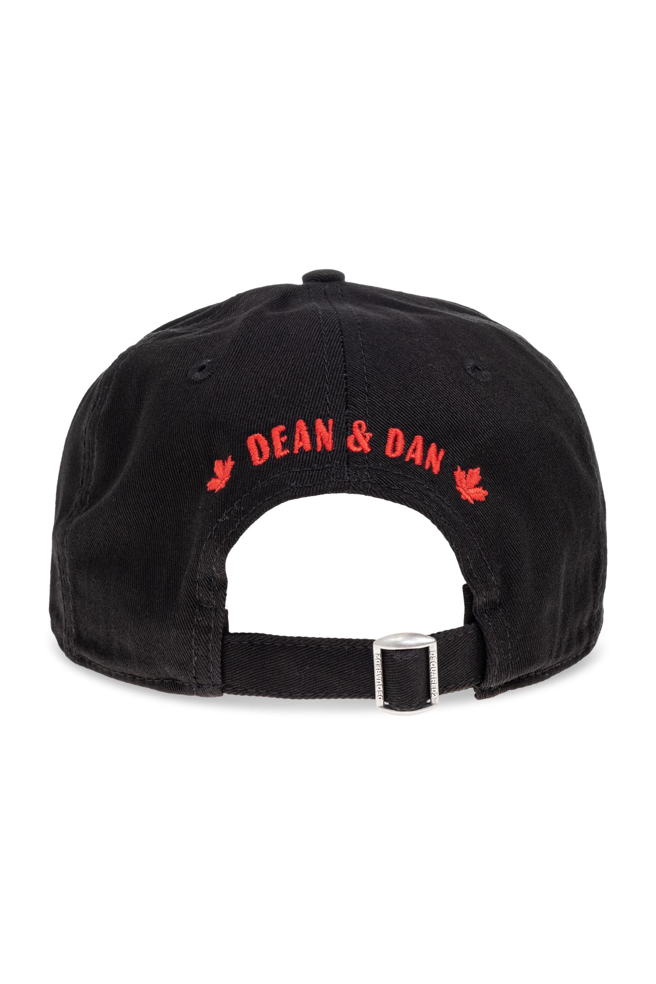 Dsquared2 Baseball Cap In Black