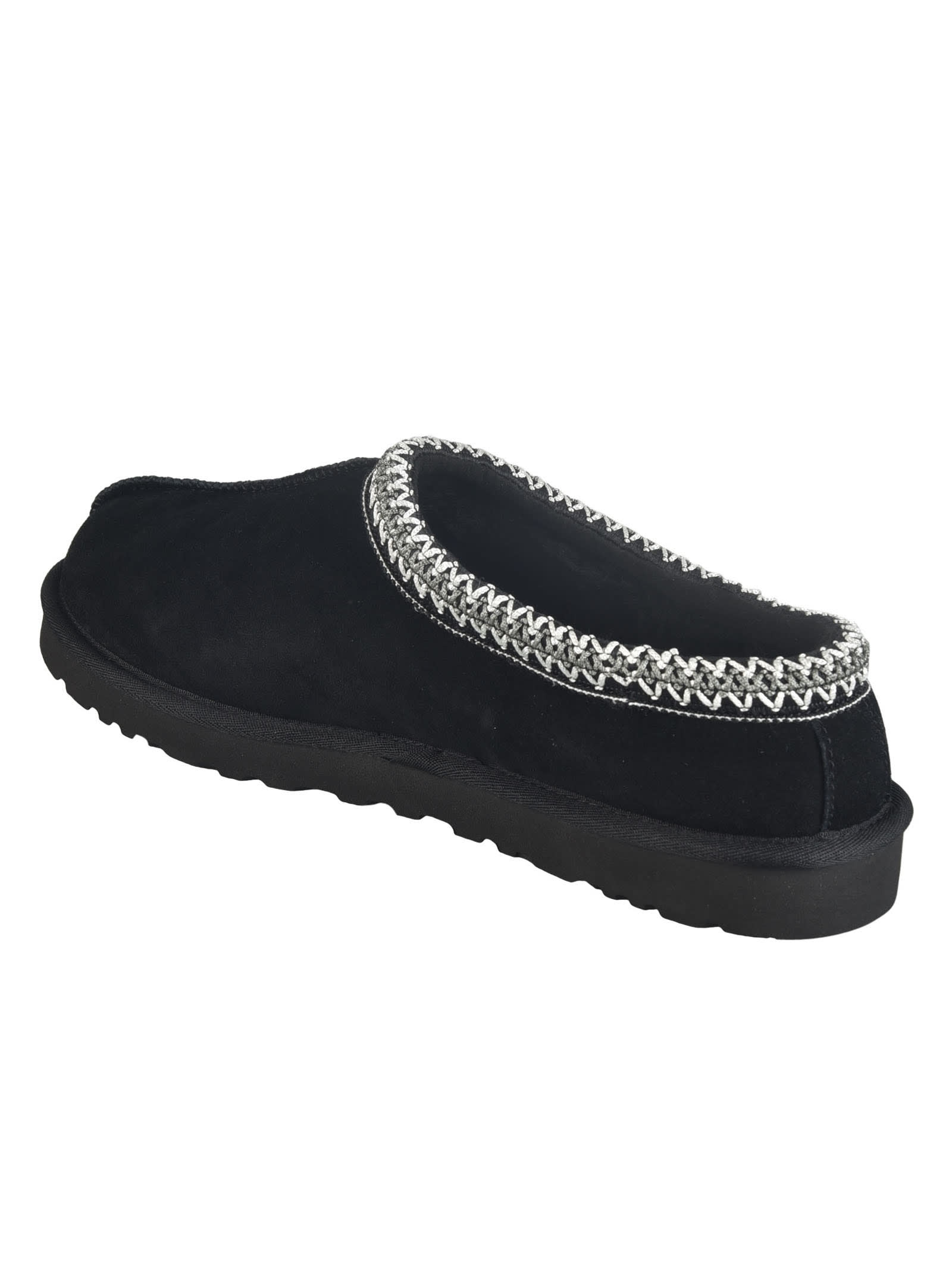 Shop Ugg Side Logo Mules In Black