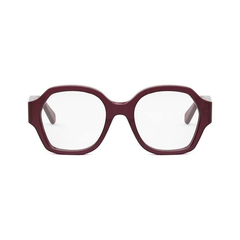 Shop Celine Square Frame Glasses In 069