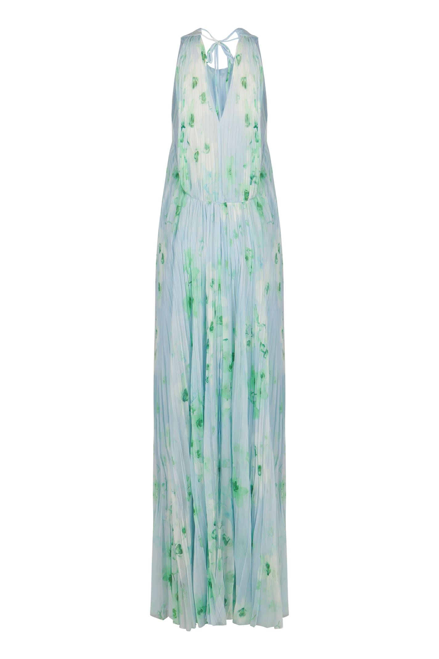 Pinko Zigolo Printed Dress In Black