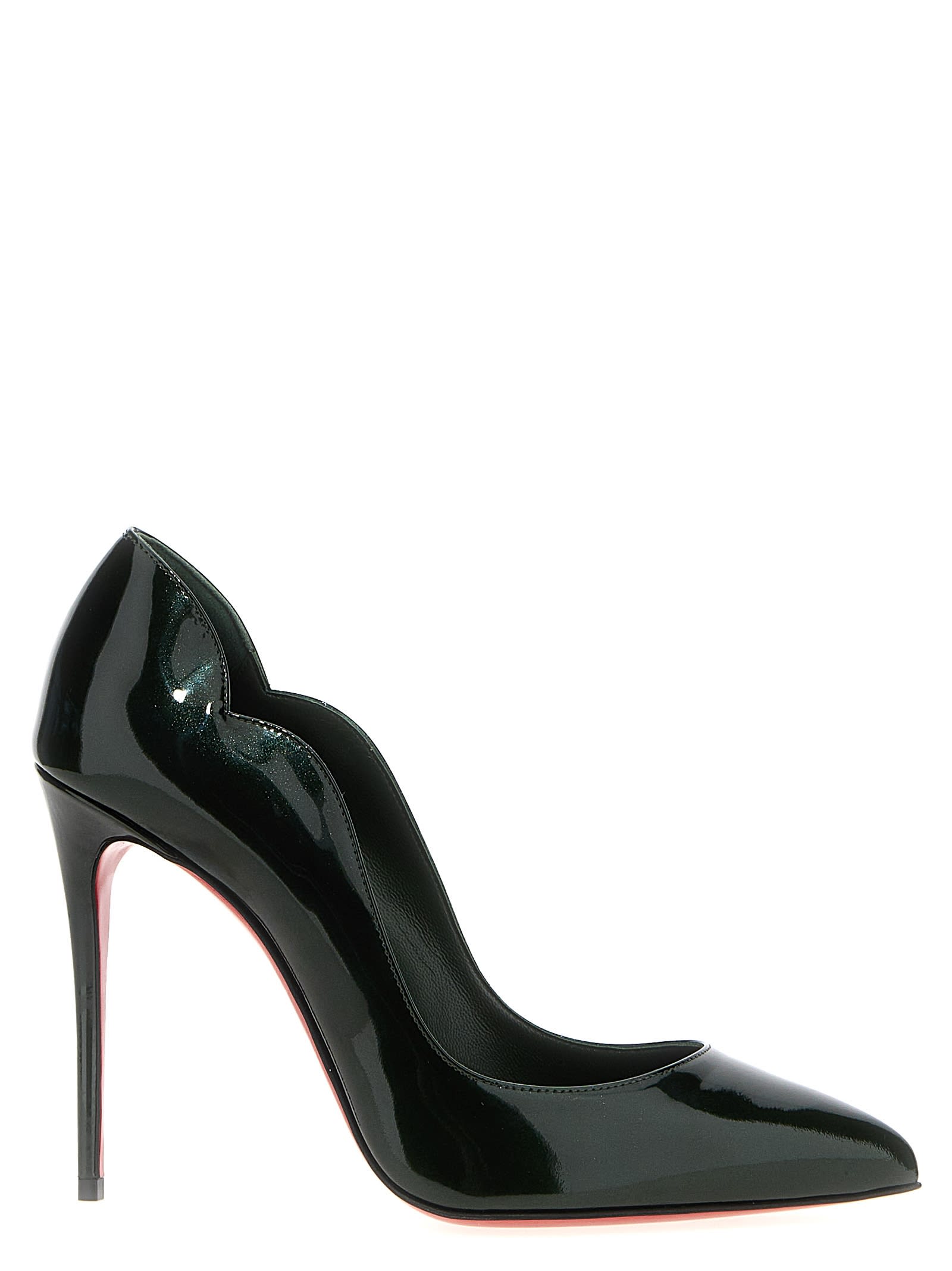 Shop Christian Louboutin Hot Chick Pumps In Green