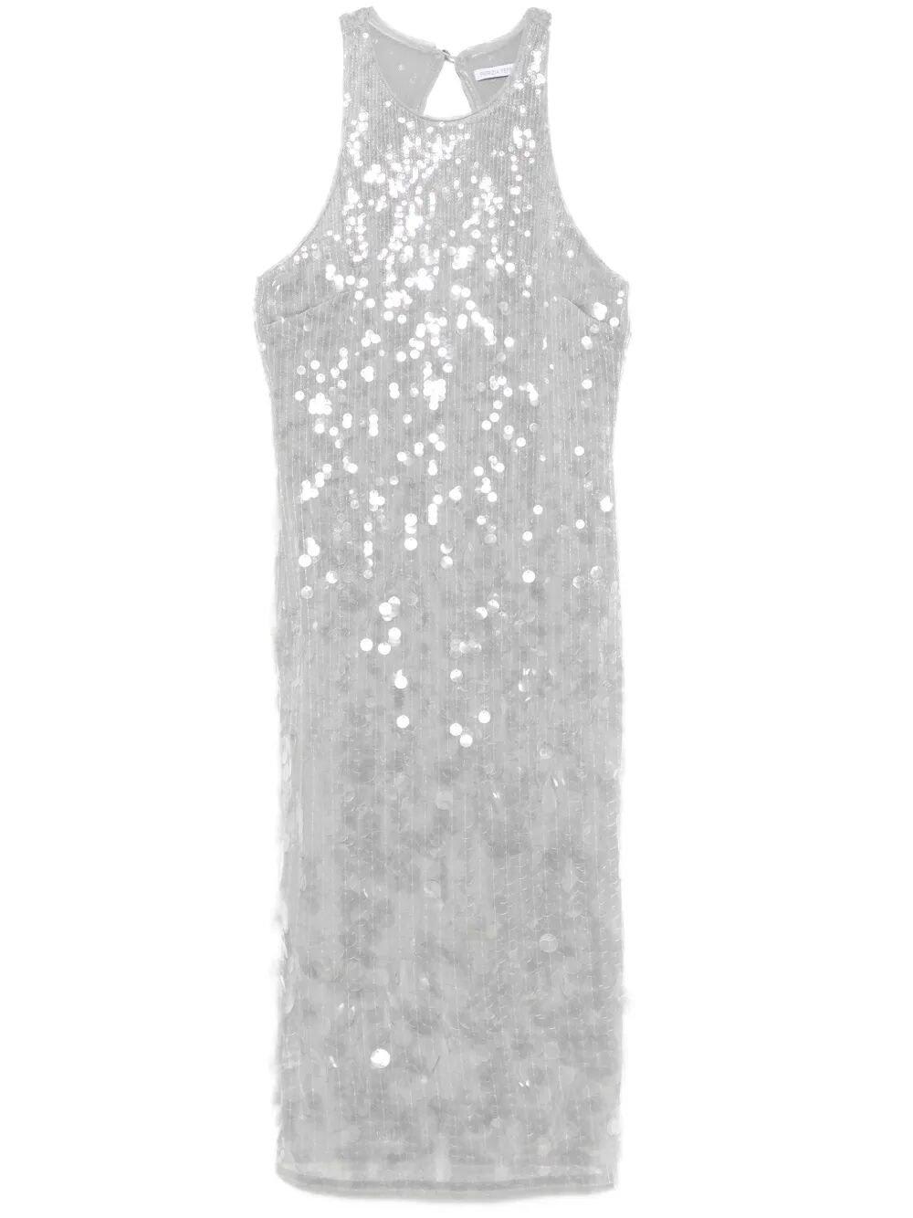 Patrizia Pepe Sequin Sheath Dress