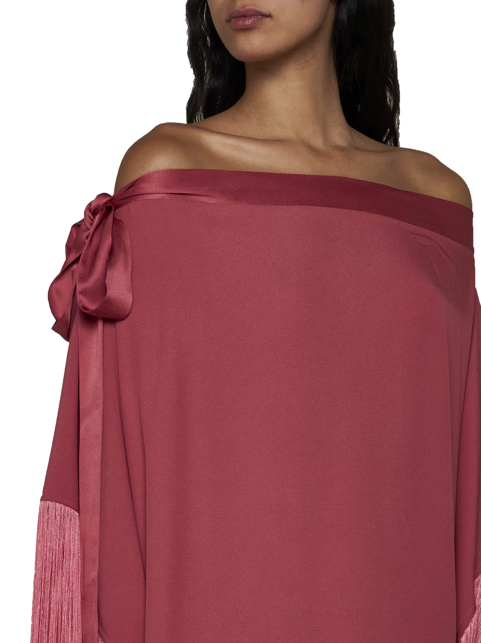 Shop Taller Marmo Dress In Pink