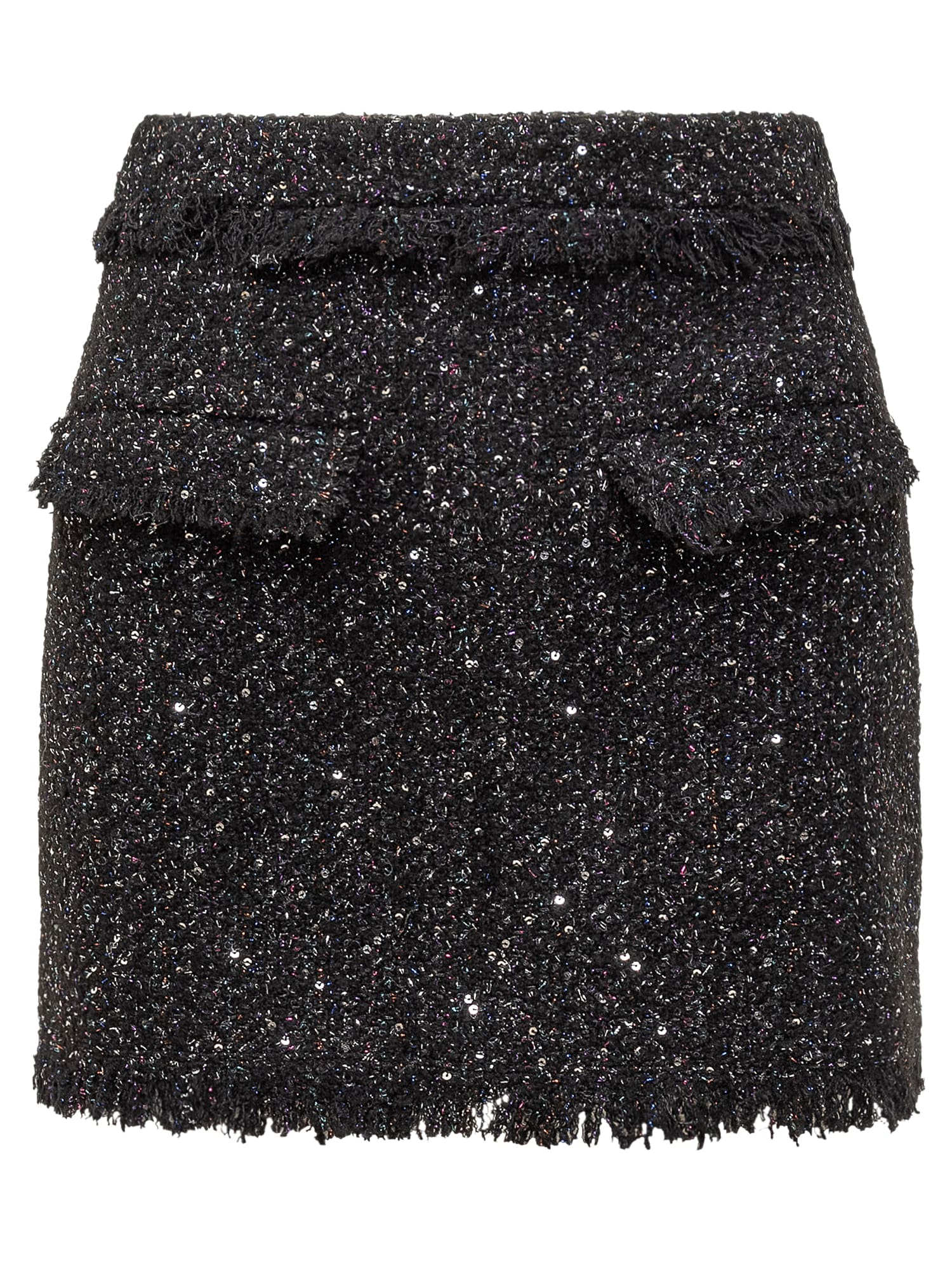 Shop Msgm Skirt In Black