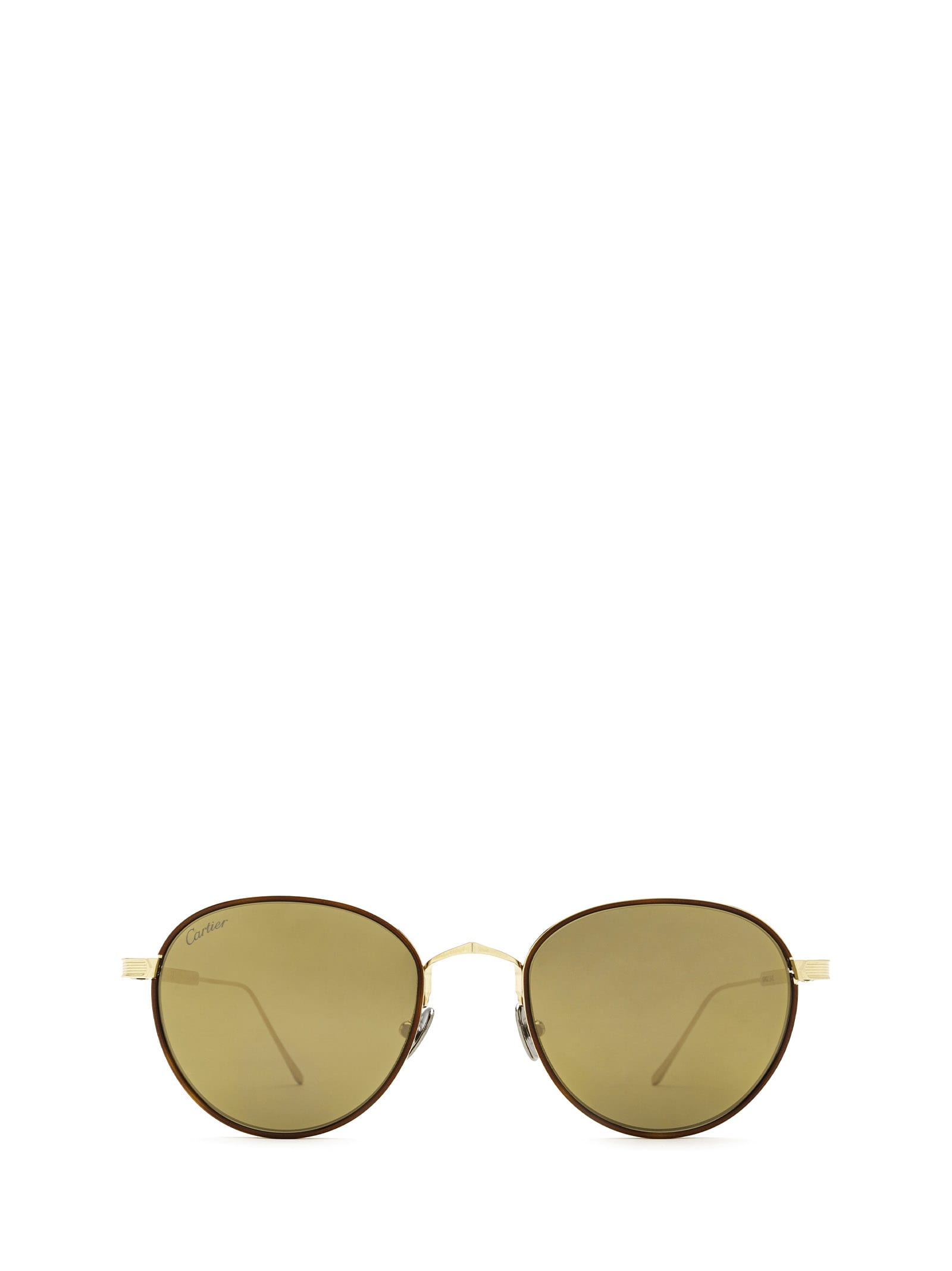 Cartier Eyewear Cartier Ct0250s Gold Sunglasses