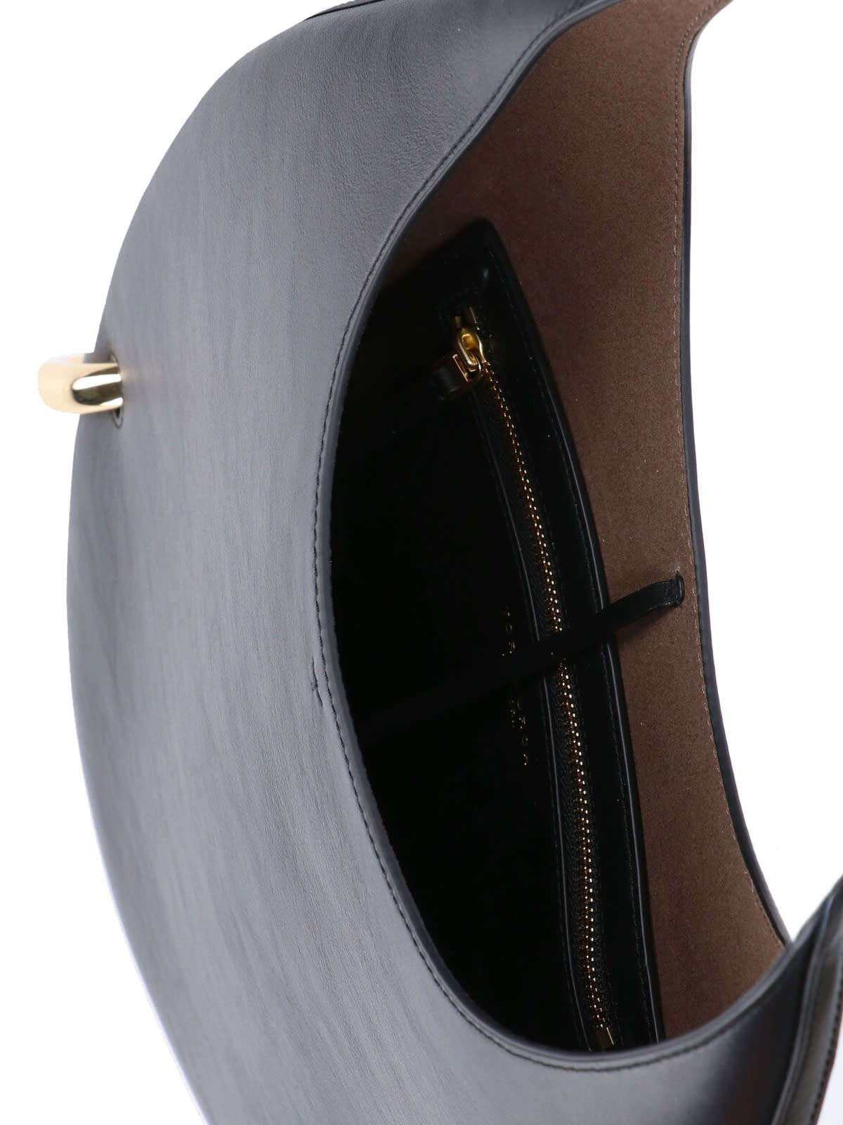 Tory Burch Pierced Hobo Bag In Black