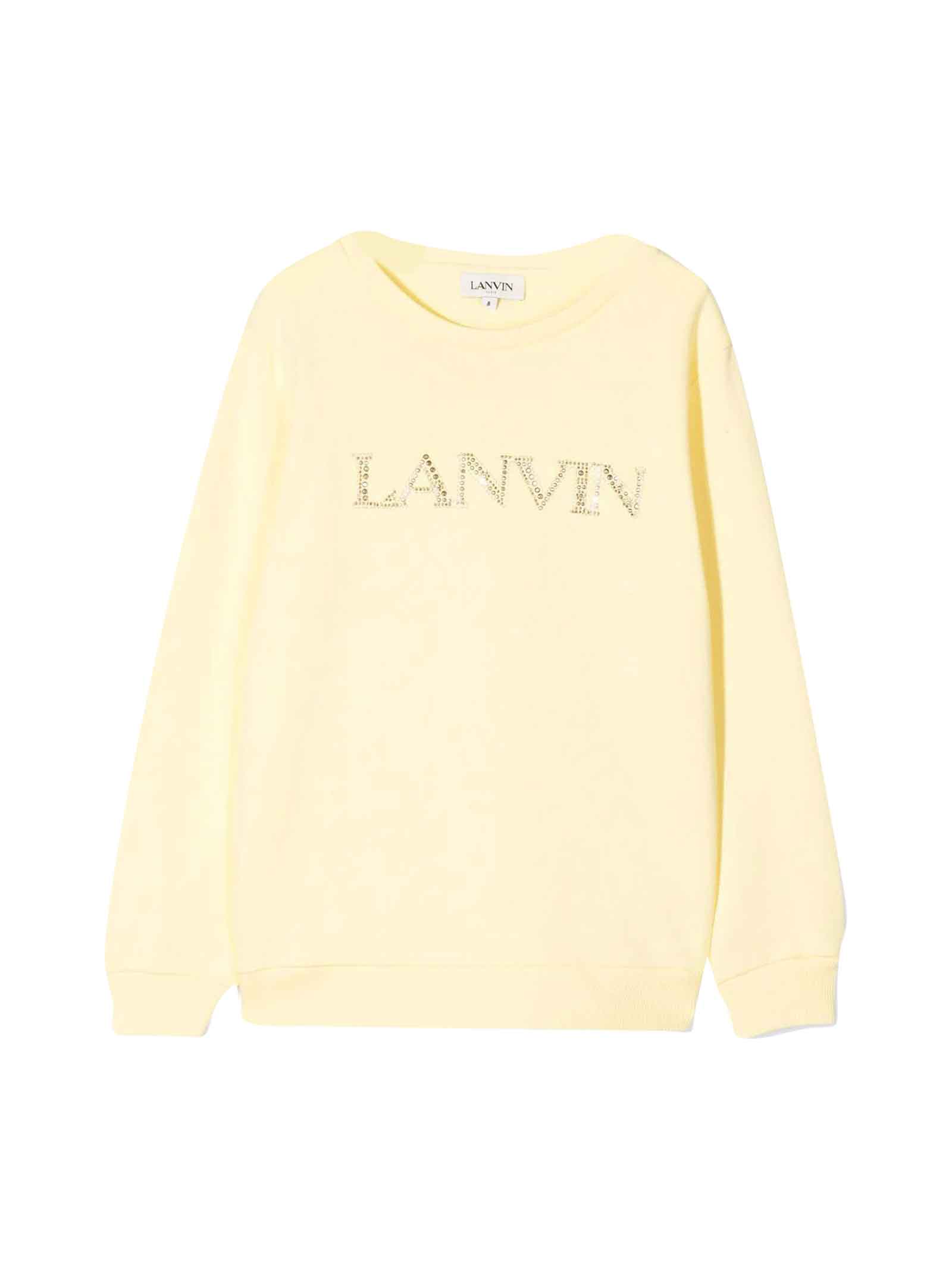 Lanvin Yellow Unisex Sweatshirt