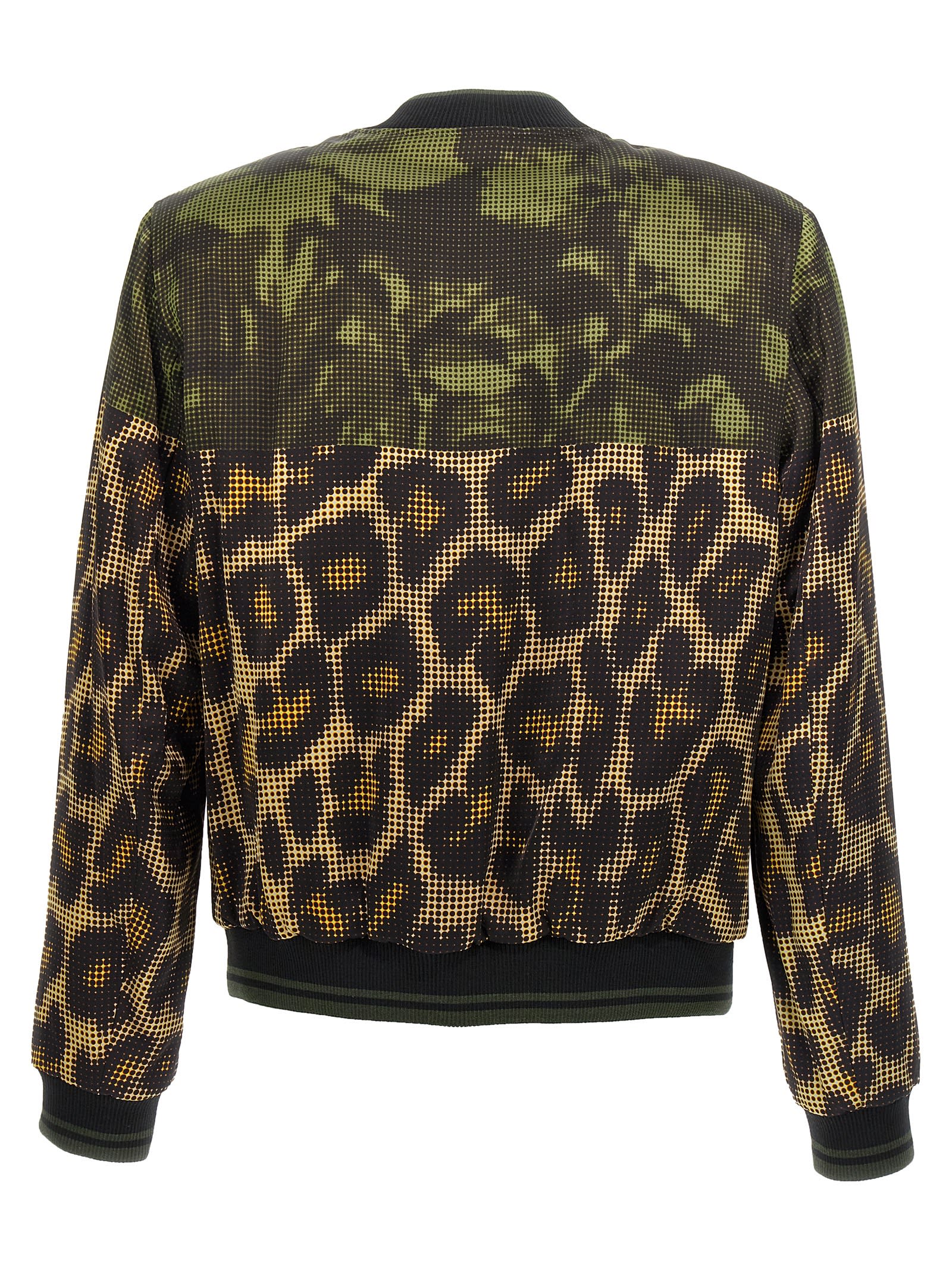 Shop Dries Van Noten Vanny Bomber Jacket In Multicolor