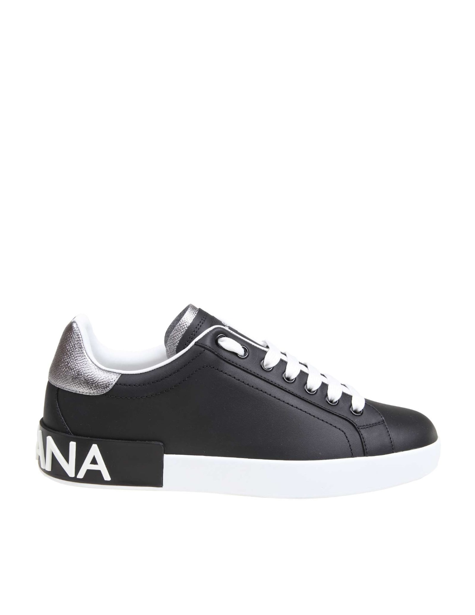 DOLCE & GABBANA PORTOFINO SNEAKERS IN LEATHER