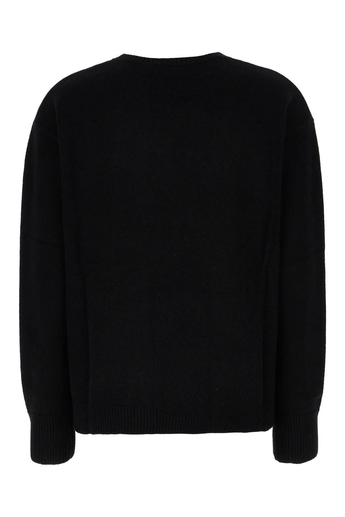 Shop 's Max Mara Black Cashmere And Wool Sweater In Nero