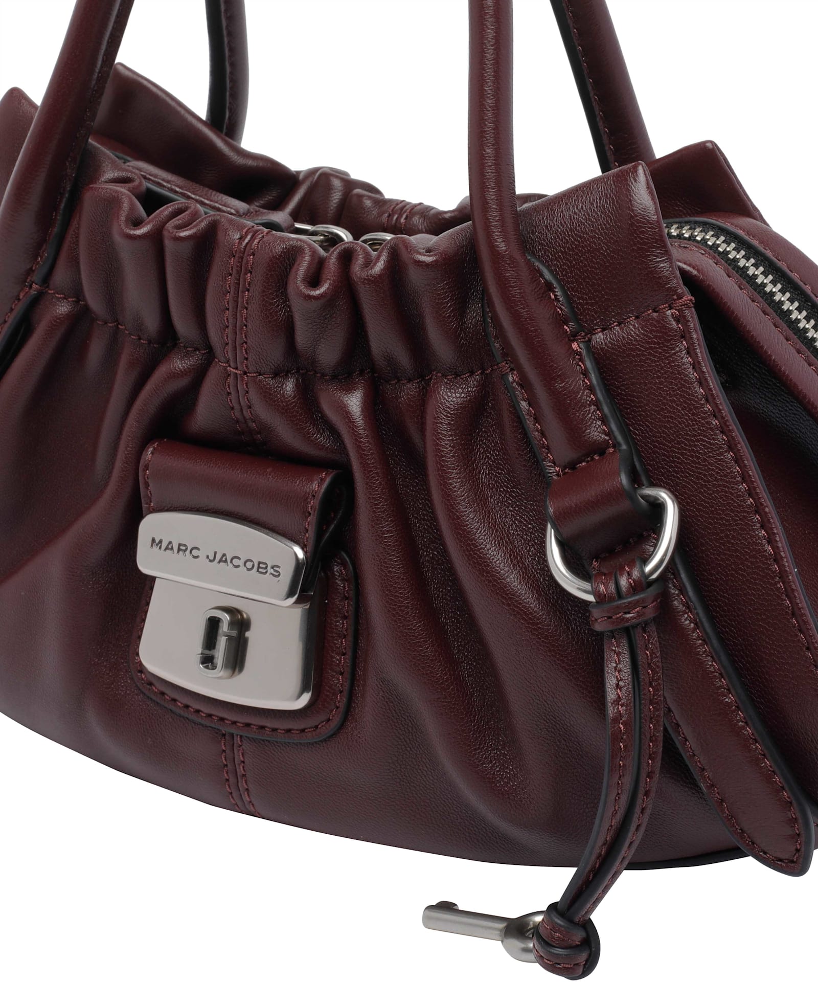 Marc Jacobs The Christina Small Satchel Bag In Purple