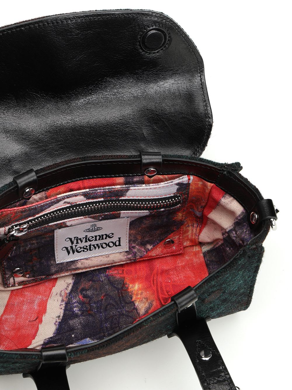 Vivienne Westwood Bettina Mini Crossbody Bags In Black