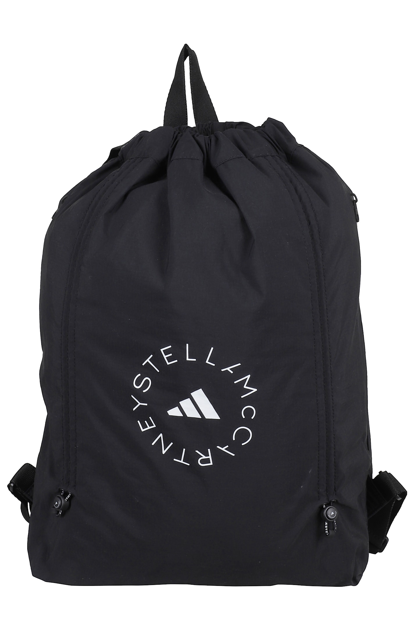 Adidas By Stella Mccartney Gymsack In Black