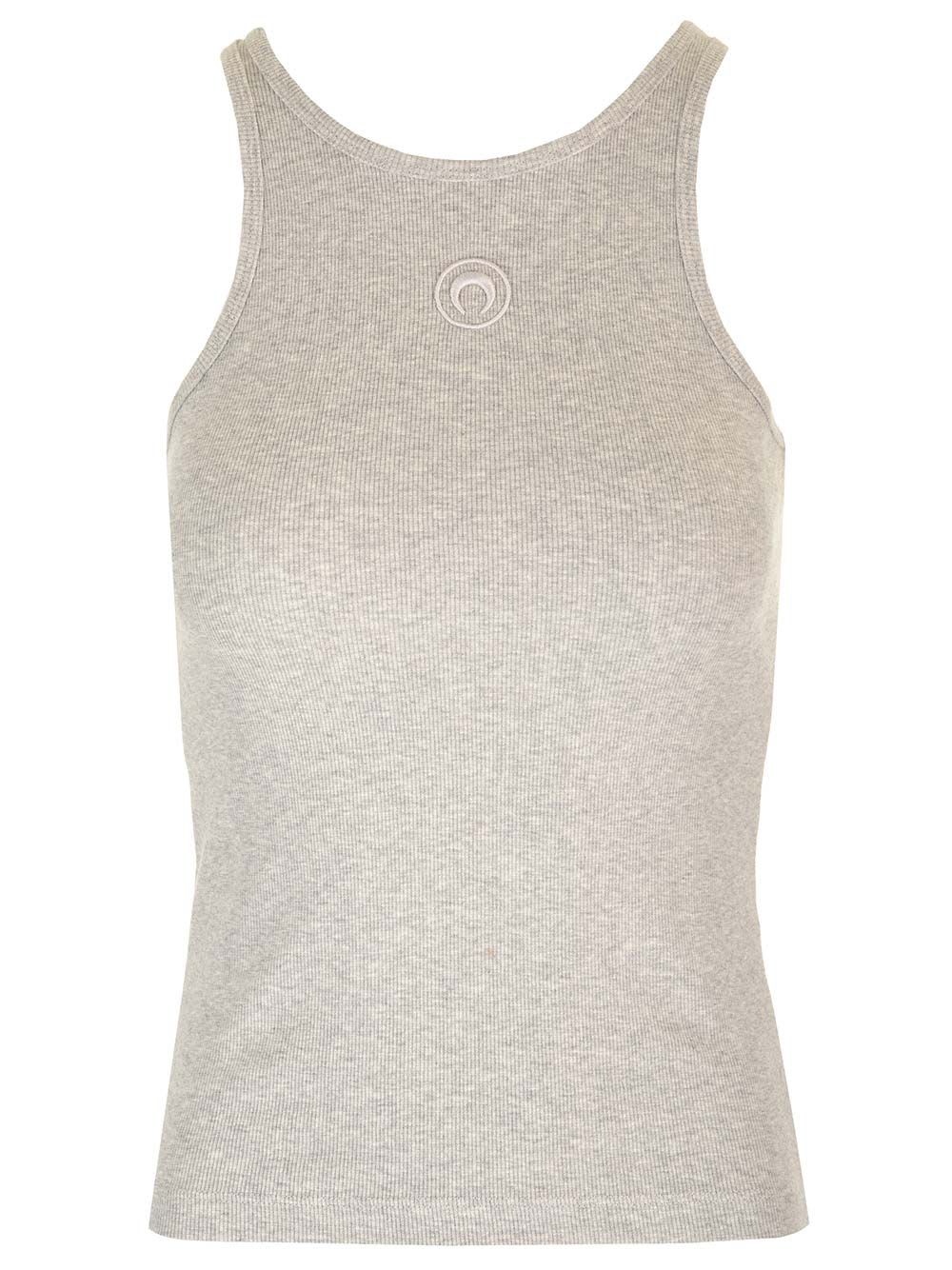 Ribbed Cotton Tank Top