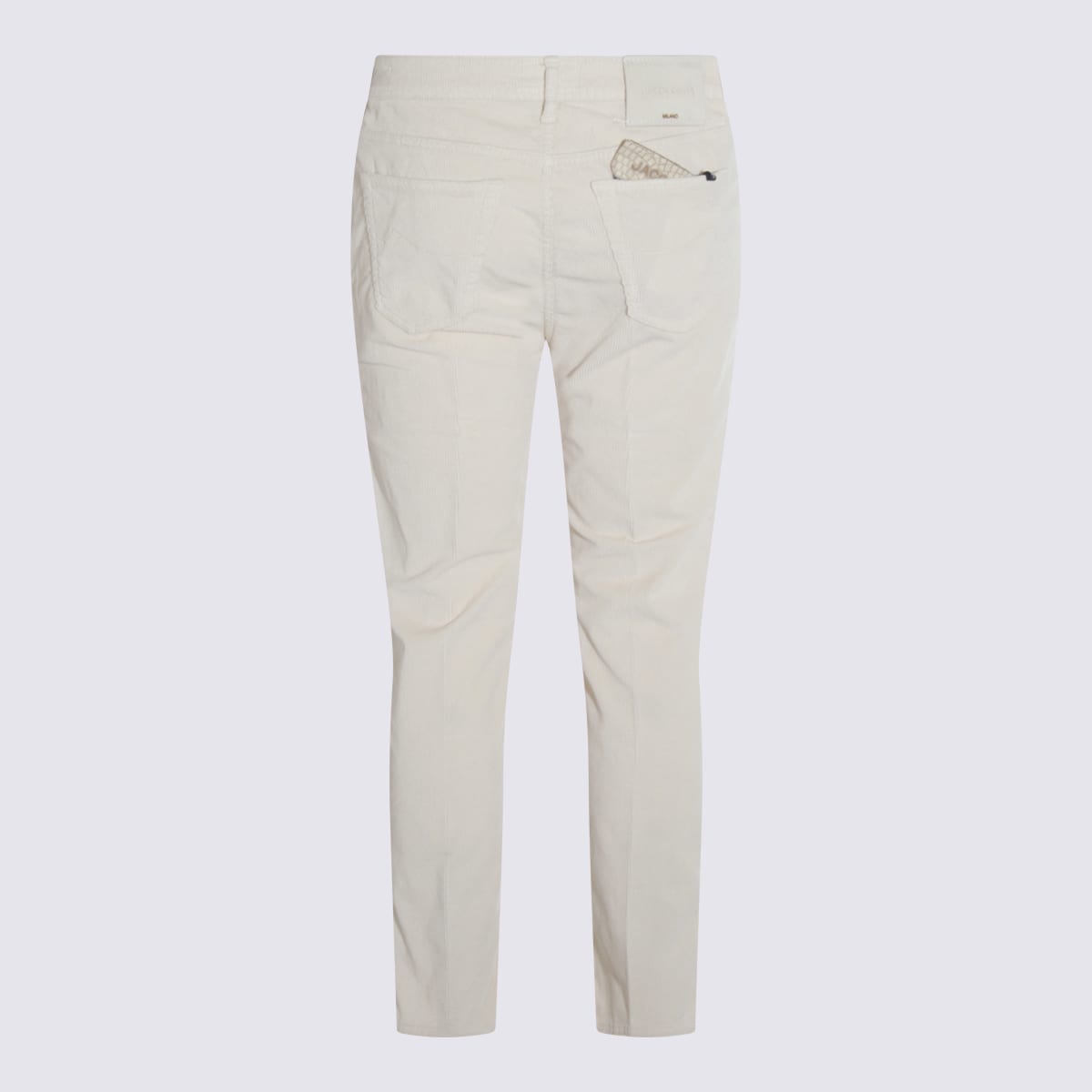 Jacob Cohen Trousers With Belt Loops And Pockets In Gray