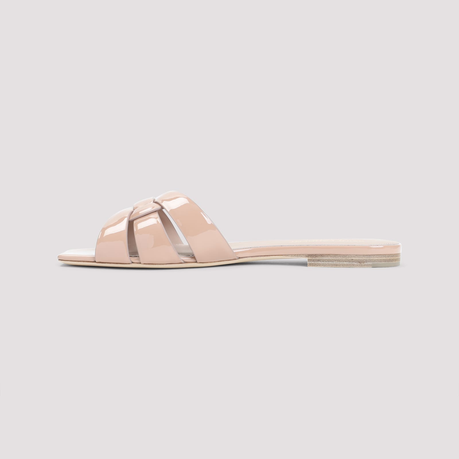 Saint Laurent Comfortable Calf Leather Sandals In Multi