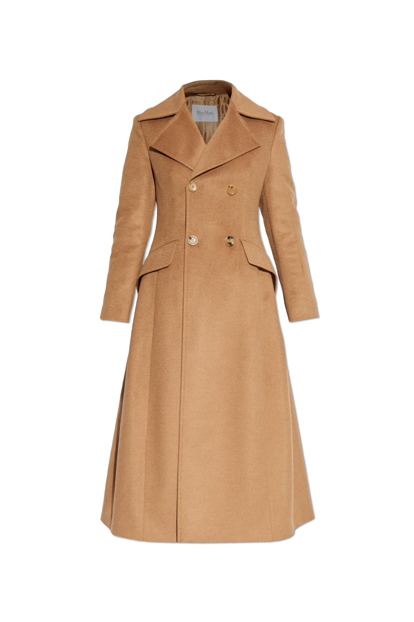 Max Mara Lepanto Coat In Brown