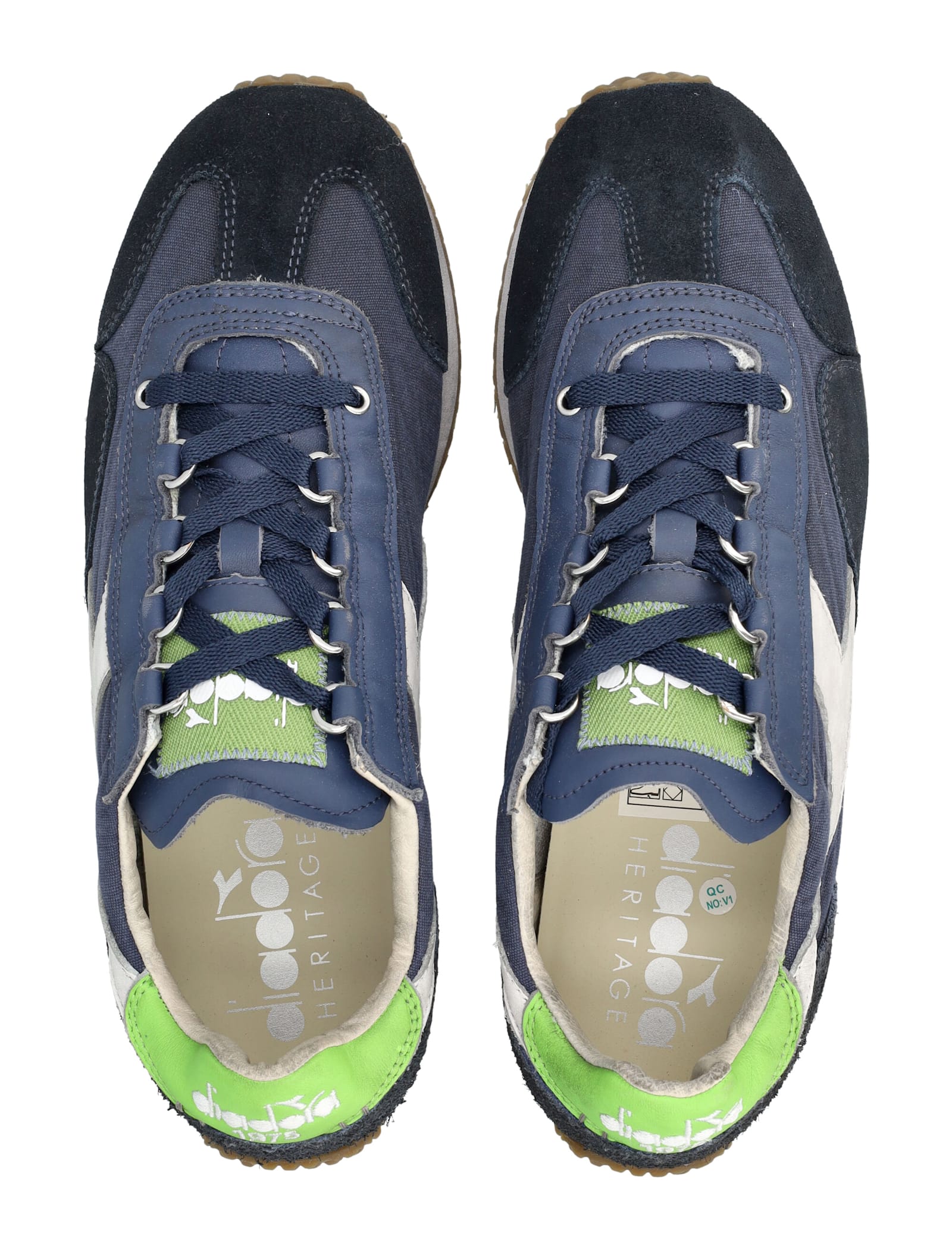 Diadora Equipe Dirty Sw Evo In Blue