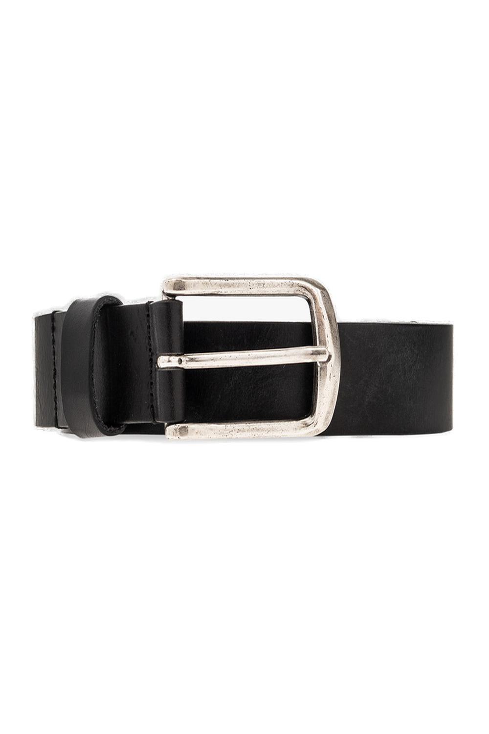 Logo Detailed Buckle Belt