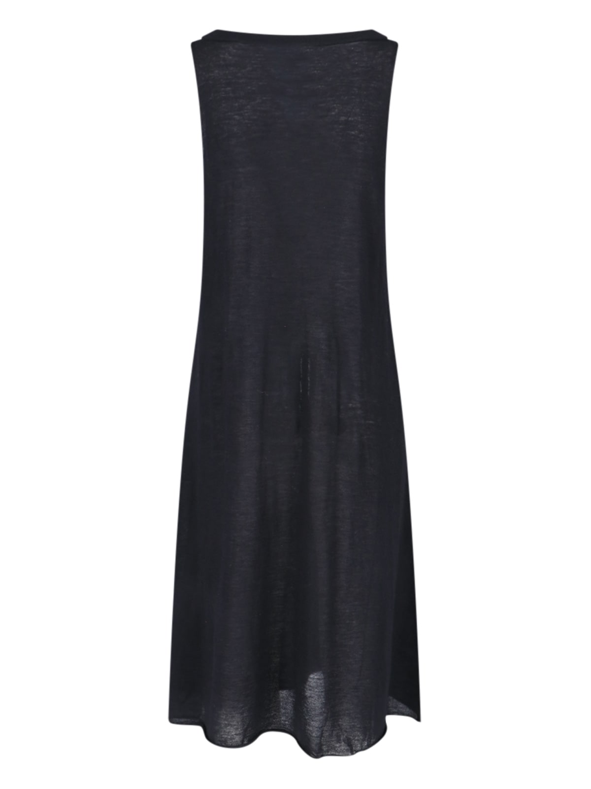 Shop Extreme Cashmere Mia Flared Midi Dress In Black