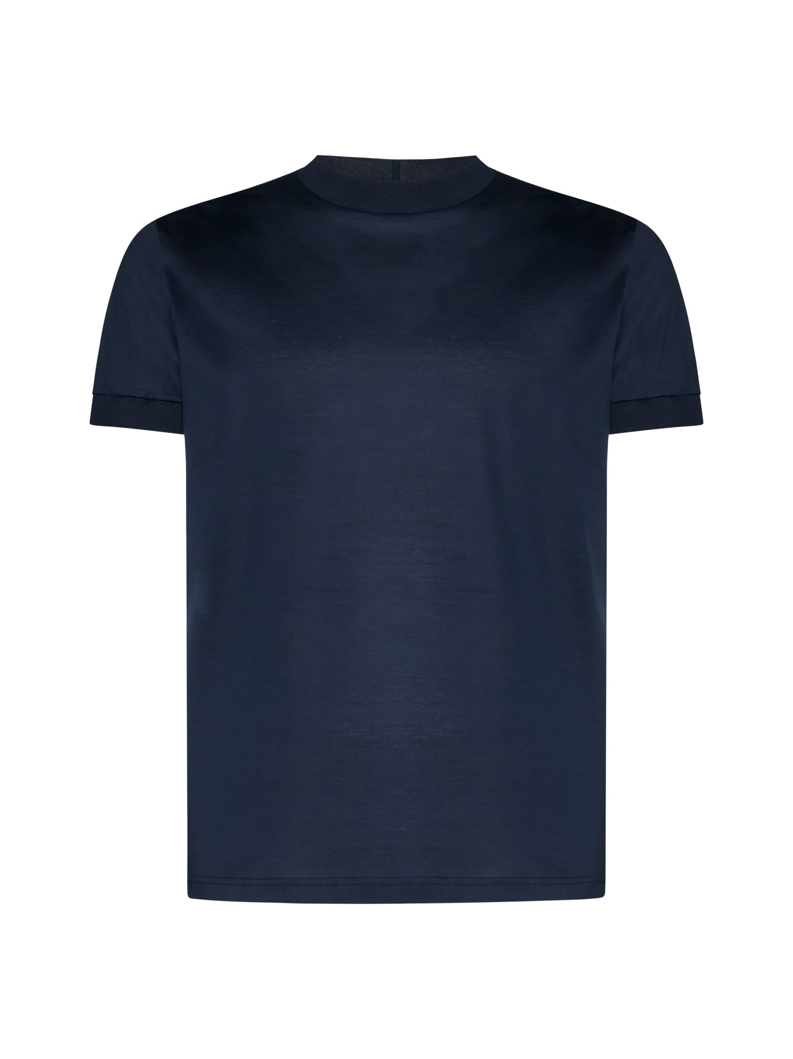 Shop Tagliatore T-shirt In Blue