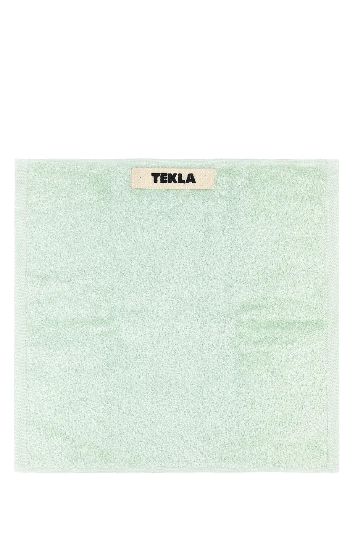 Tekla Mint Green Terry Towel In Green