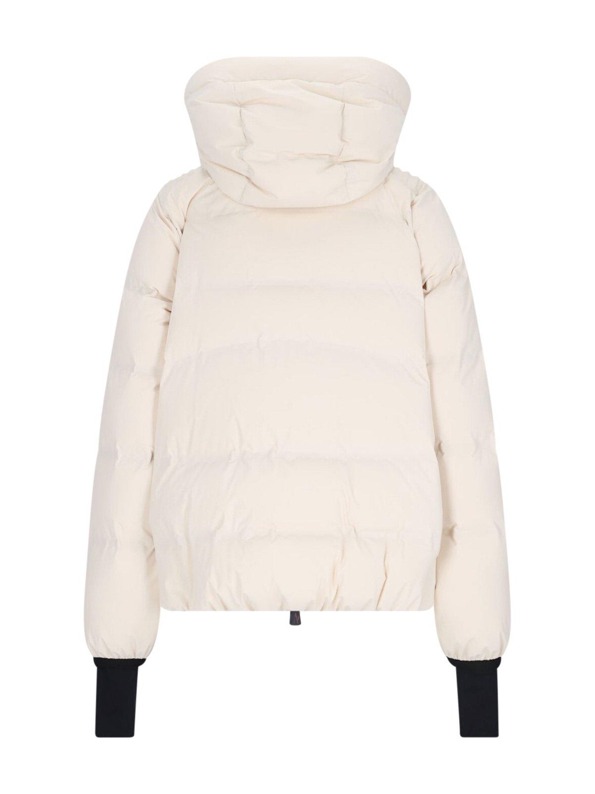 Shop Moncler Suisses Hooded Down Jacket