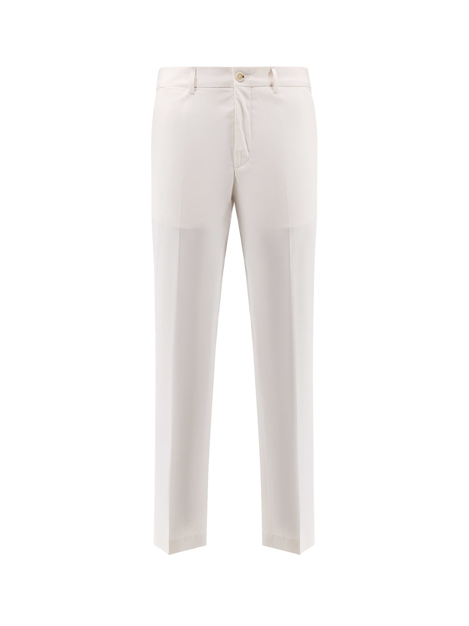 Hugo Boss Cotton And Silk Trousers