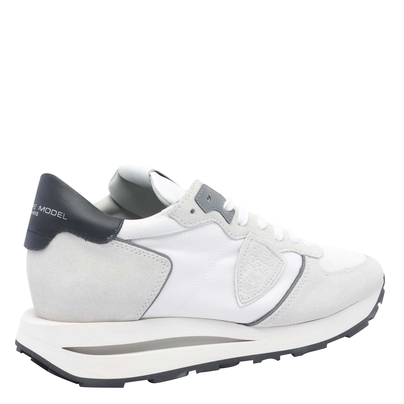 Philippe Model Tropez Haute Sneakers In White