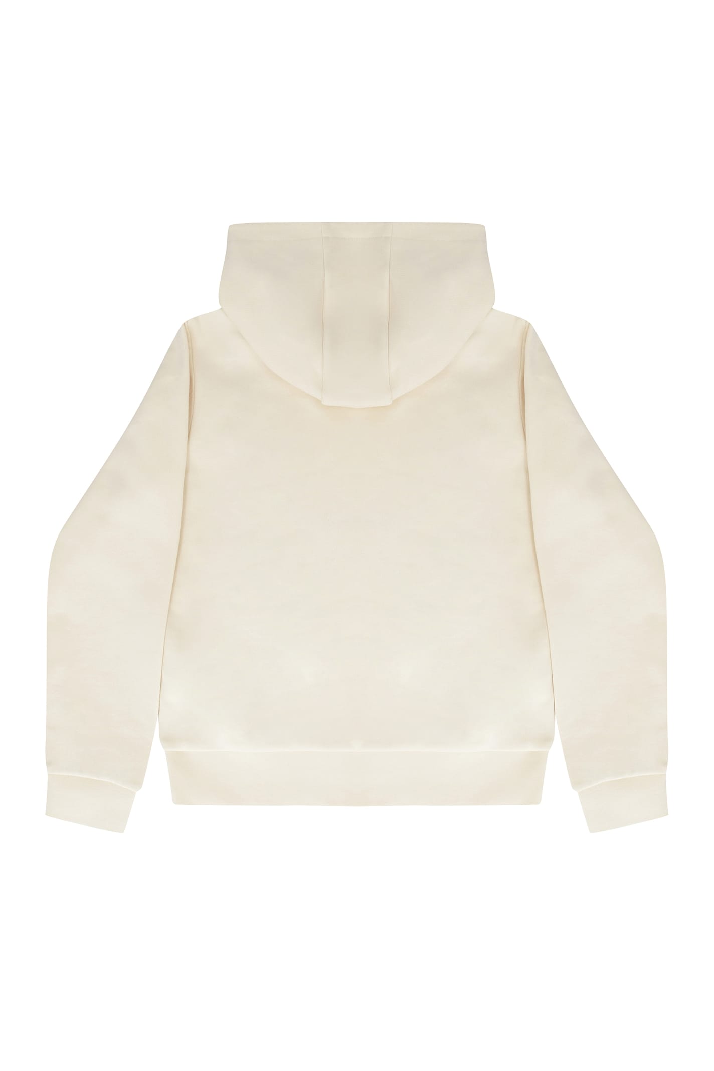 Moncler Sweater Kids Color White In Panna