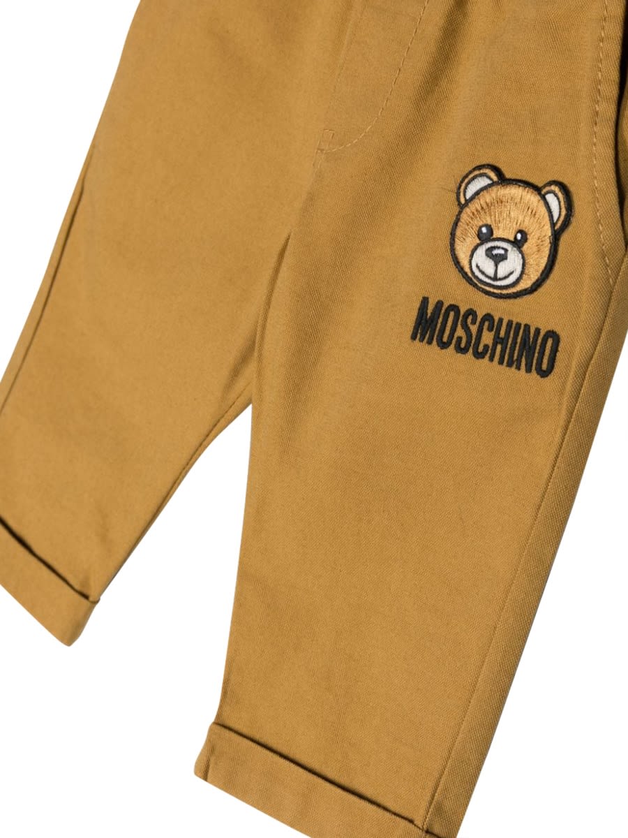 Shop Moschino Trousers In Multicolour