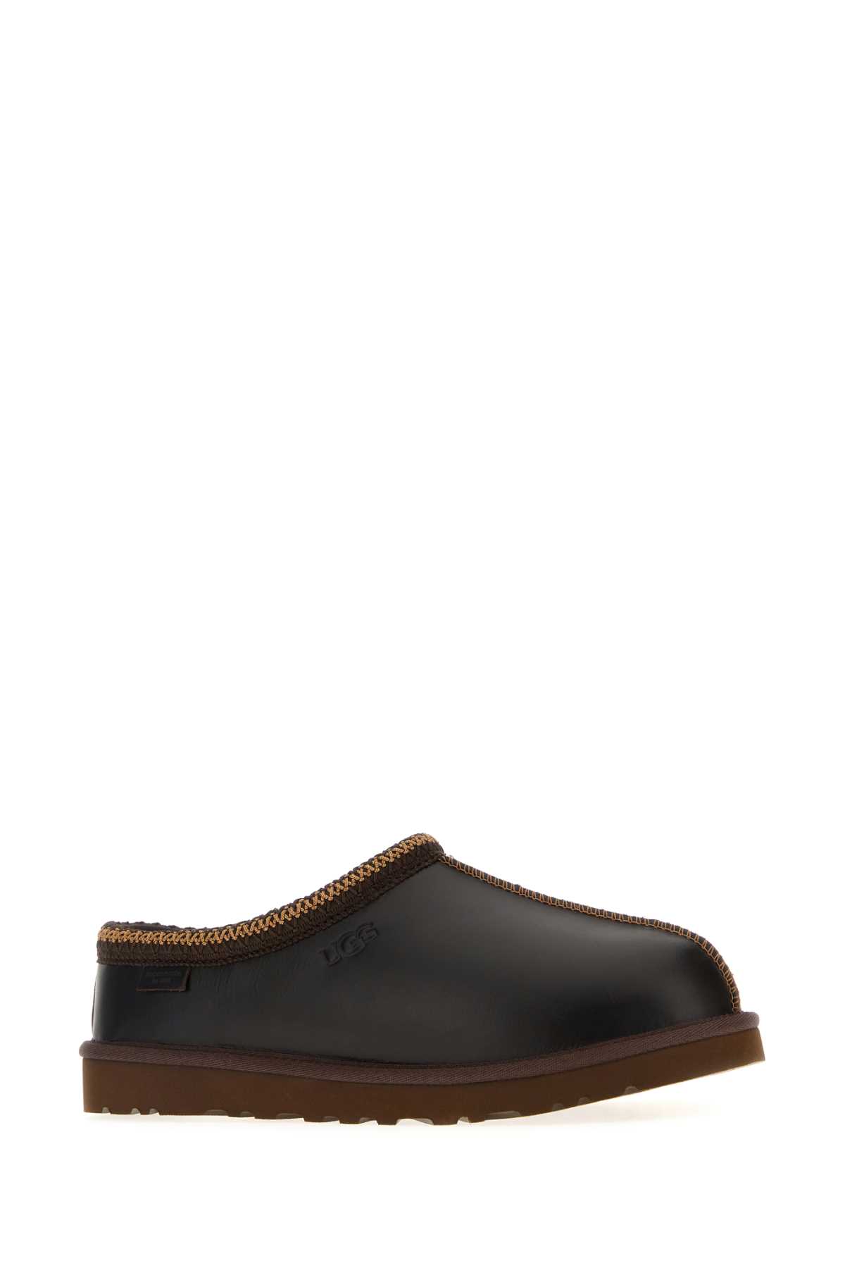 Ugg Tasman Lthr Regen Leather Mule In Brown