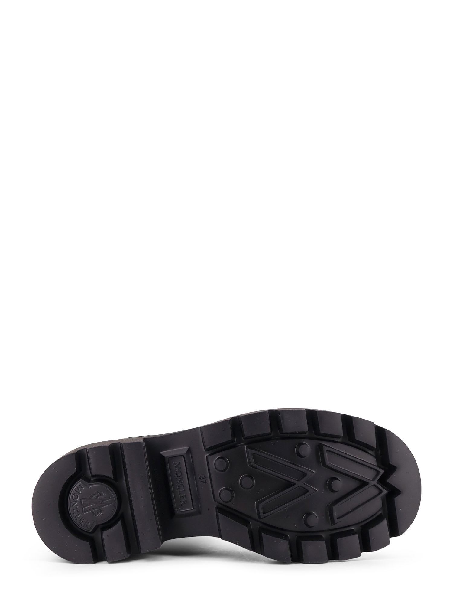 Moncler Women Kickstream Rubber Boots In Black