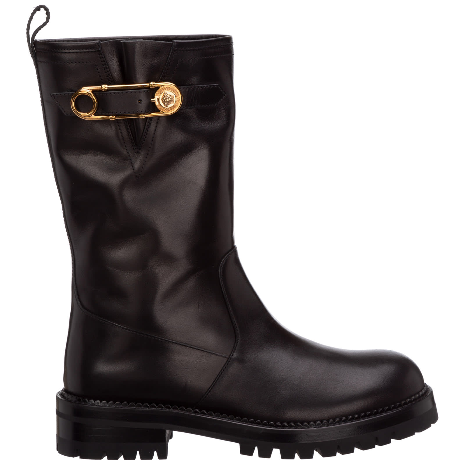 Versace Safety Pin Boots
