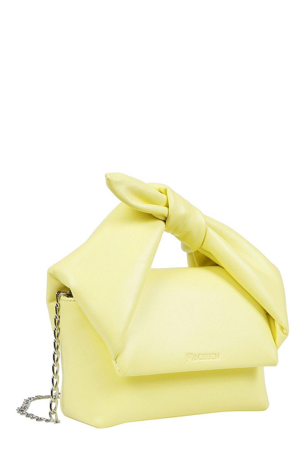 Jw Anderson Small Bow Twister Top Handle Bag