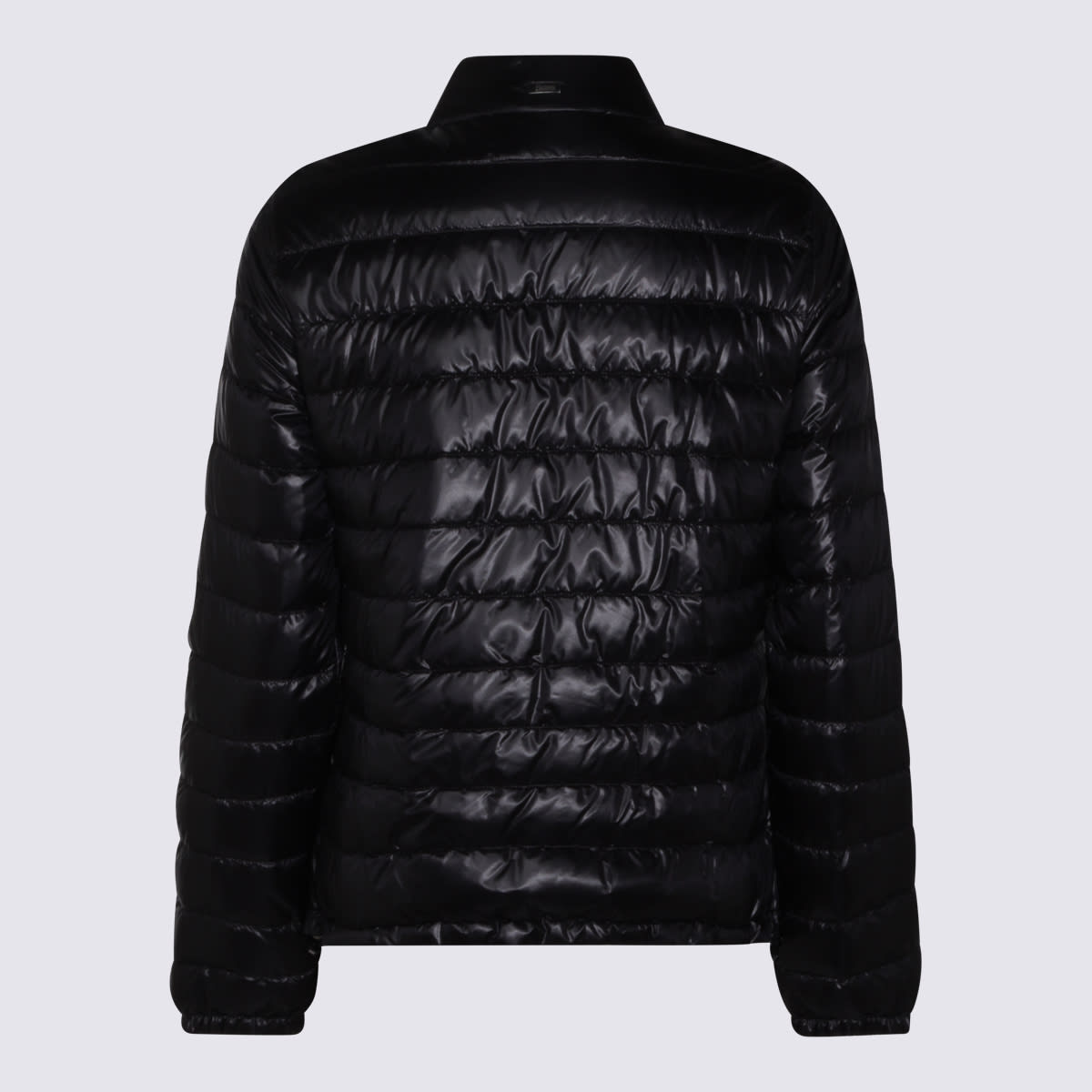 Herno Black Puffer Down Jacket In Black