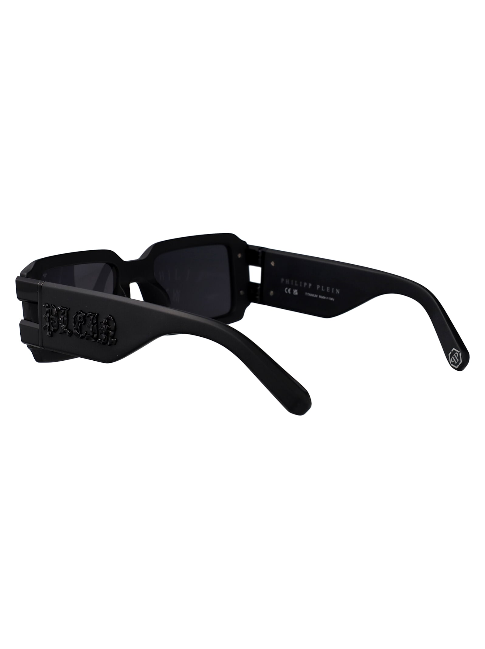 Philipp Plein Plein Eagle Sunglasses In Matte Black
