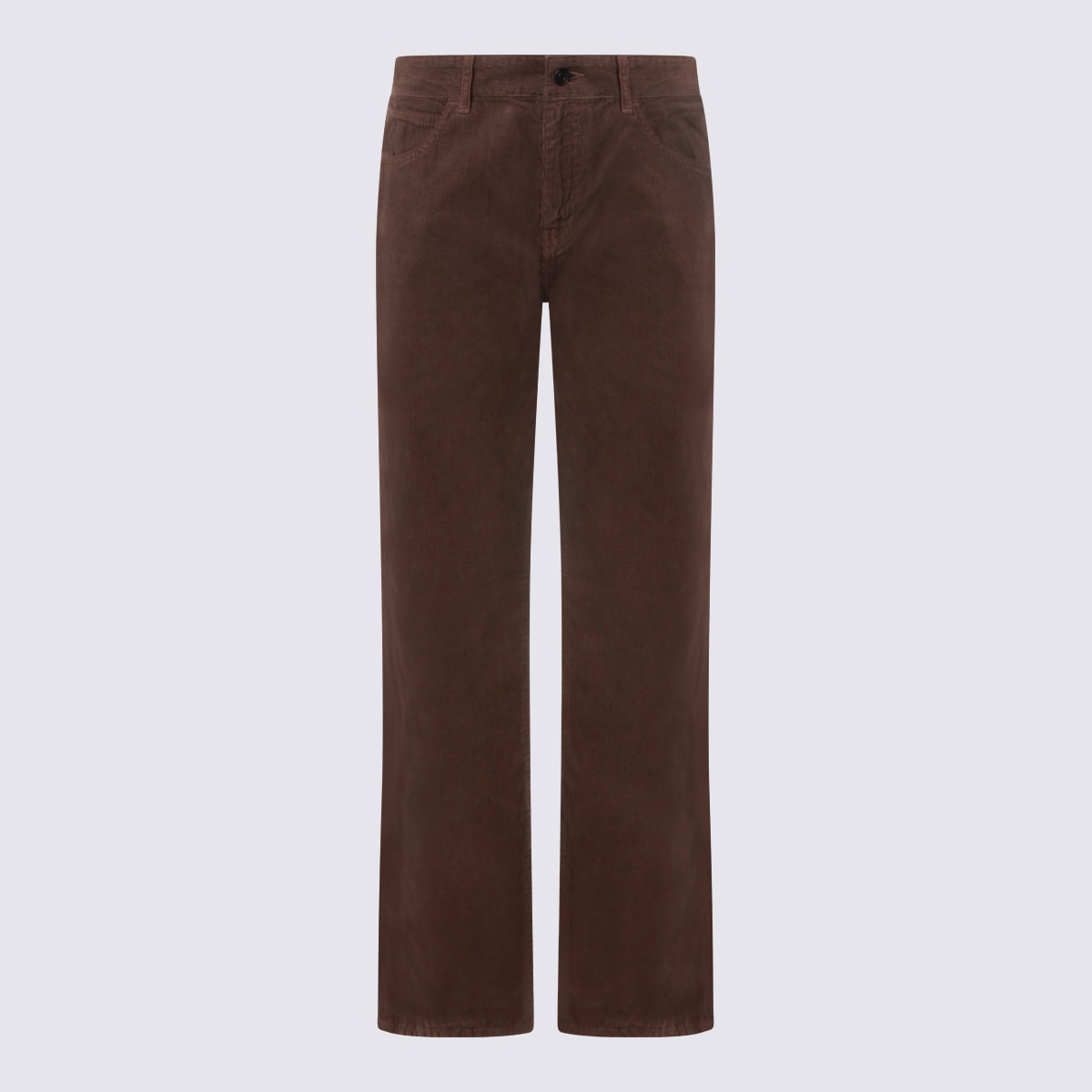 The Row Mud Cotton Carlyl Jeans In Brown