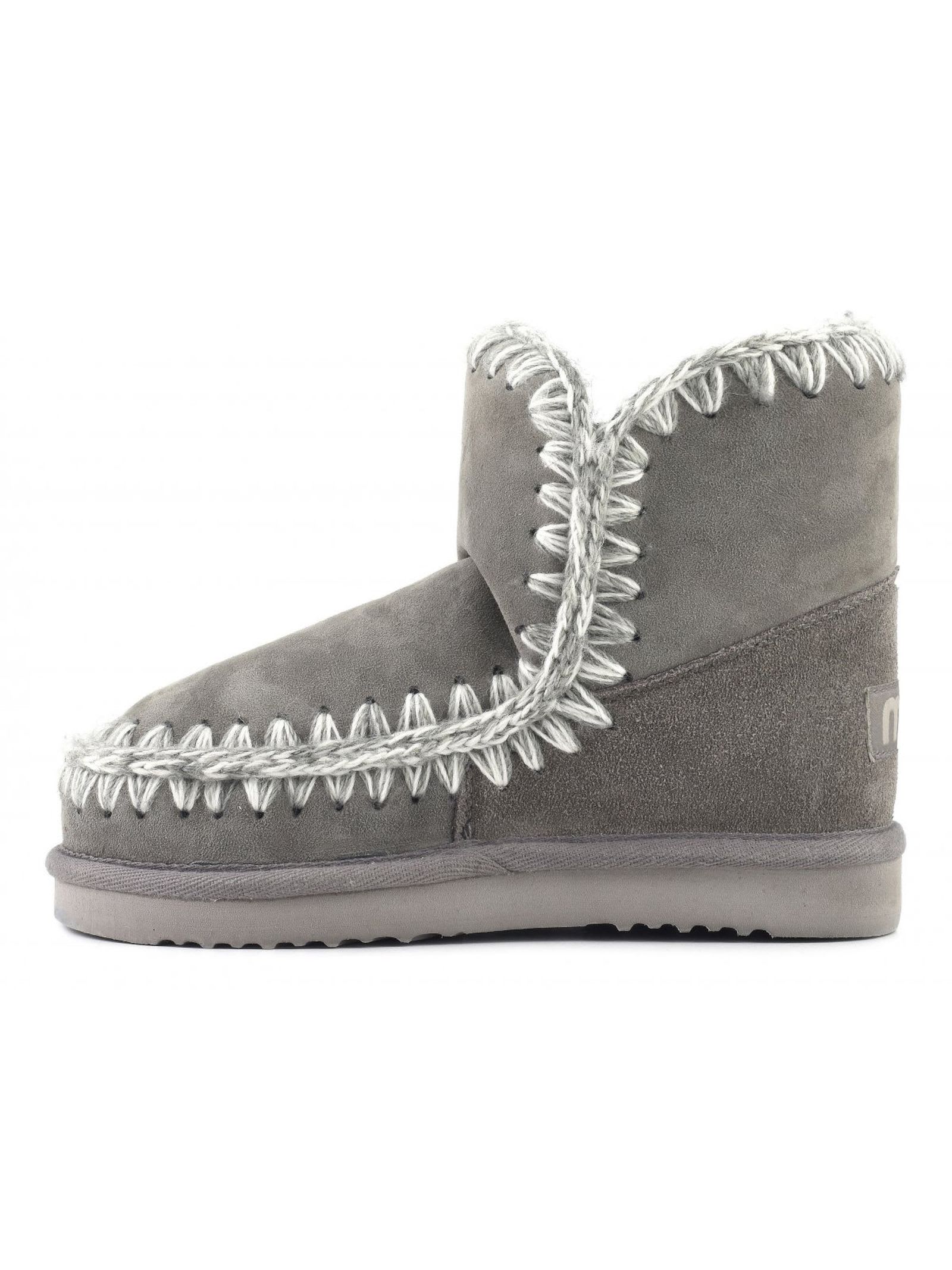 Shop Mou Grey Double-face Sheepskin Eskimo 18