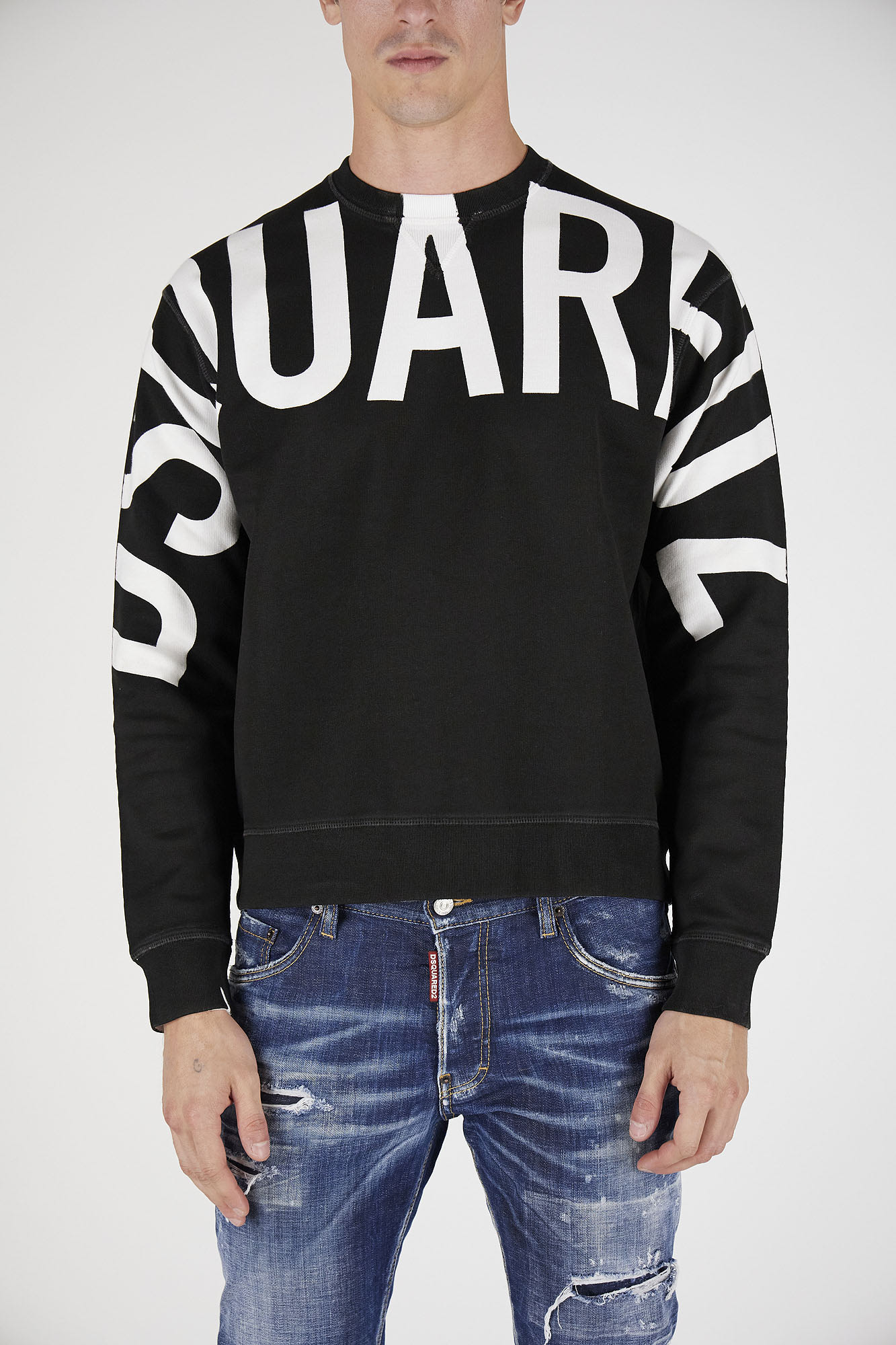 Shop Dsquared2 Sweatshirt In Black