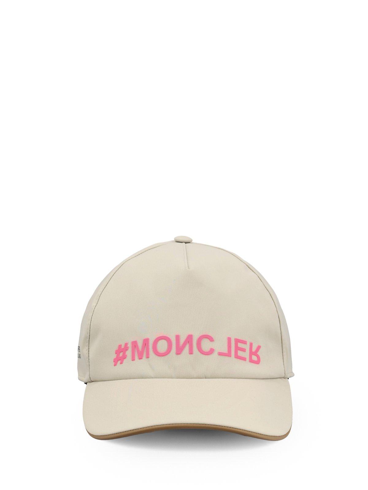 Shop Moncler Logo Detailed Baseball Cap