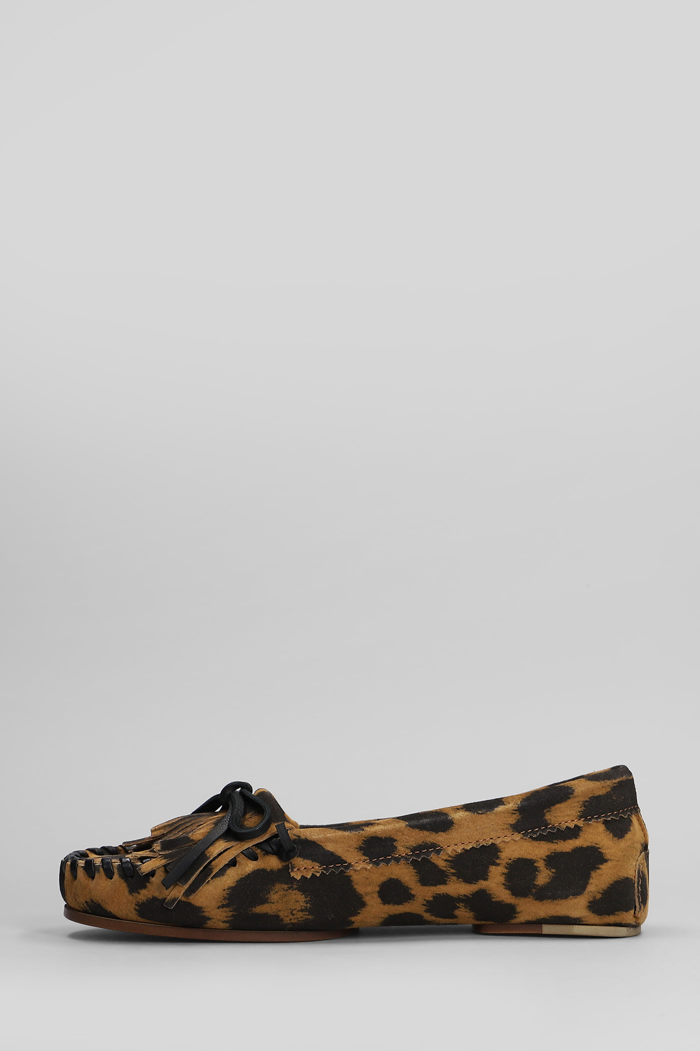 Shop Paris Texas Indiana Loafer Loafers In Animalier Suede