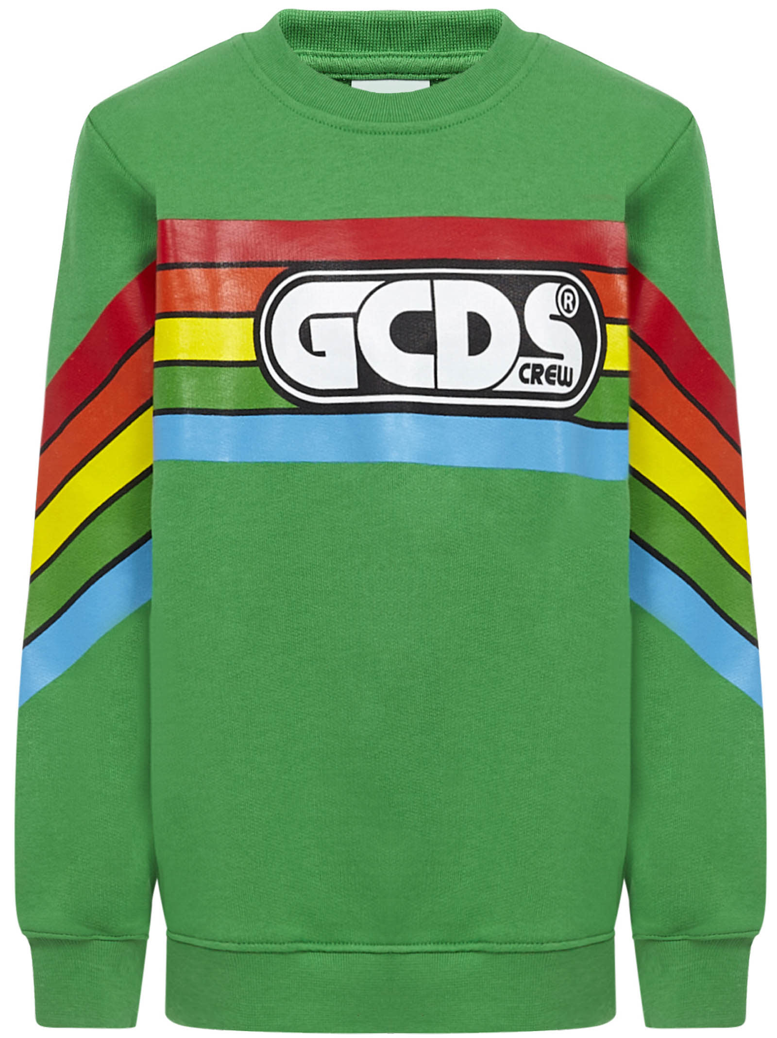 Gcds Mini Gcds Kids Sweatshirt In Verde